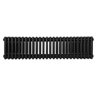 Радиаторы трубчатые Warm well column 3 300x1190 Black mat (бок)